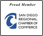 Proud Member of the San Diego Regional Chamber of Commerce